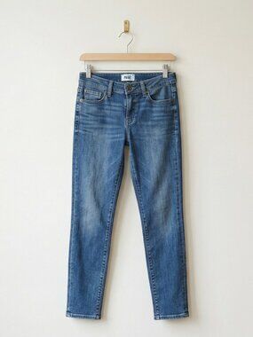 PAIGE Verdugo Ankle Skinny Denim Jeans Medium Wash Women's Size 28